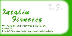 katalin firneisz business card
